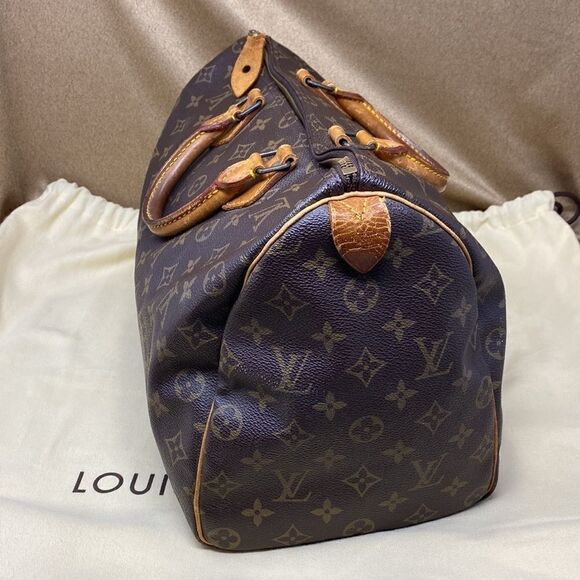 Authentic LOUIS VUITTON Speedy 35 Monogram - Picture 3 of 16